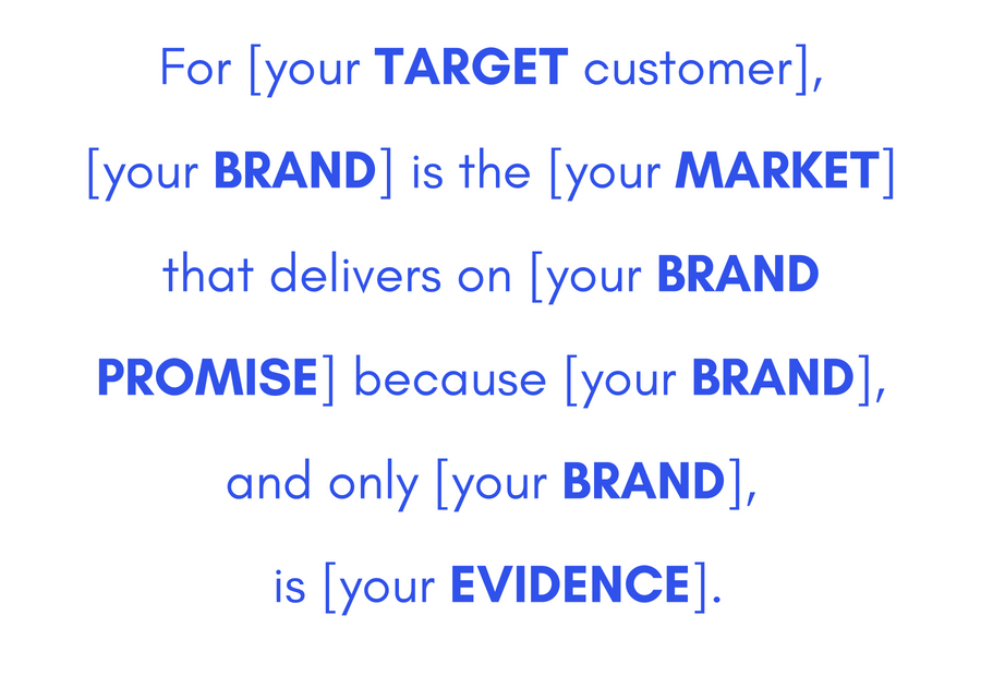 The Skinny on Creating a Brand Positioning Statement